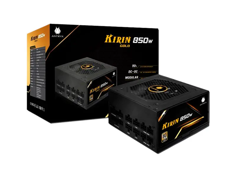 Fuente Antryx 850W Kirin Gold Evo Modular