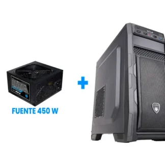 Case Antryx Xtreme E250 Plus + Fuente 450W (AC-XE250PKN-450CPR1)