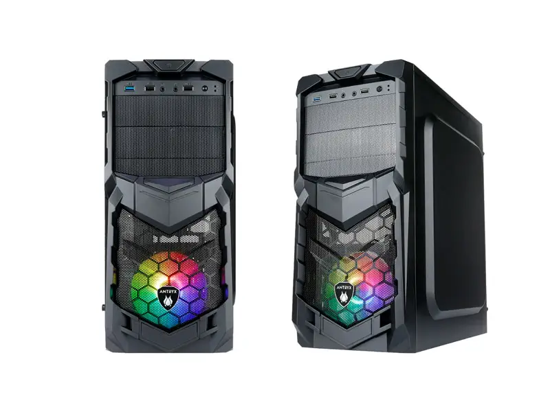 Case Antryx Elegant 670 + Fuente 350W Mid Tower USB3.0 - Imagen 2