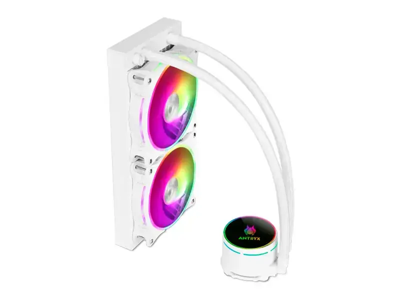 Cooler CPU Antryx Triton EVO 240 ARGB Enfriamiento liquido White (AWC-TE240W) - Imagen 3