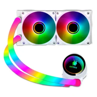 Cooler CPU Antryx Triton Infinity 240 ARGB Enfriamiento liquido White (AWC-TI240W)