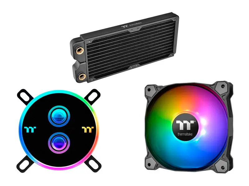 KIT DE REFRIGERACION LIQUIDA THERMALTAKE PACIFIC C240 DDC SOFT - Imagen 2