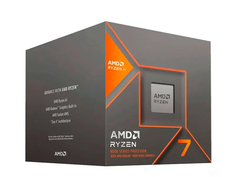 Procesador AMD Ryzen 7 8700G 4.2GHz 16MB Cache 8 Core Socket AM5