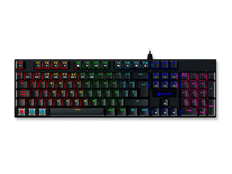 Teclado Mecanico + Mouse + Auricular Antryx GC-3100 X3 Black/Blue Switch - Imagen 2