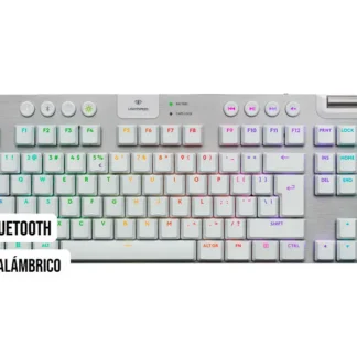 Teclados Gaming Logitech G G915 X TKL Lightspeed BT/RGB Mechanical White