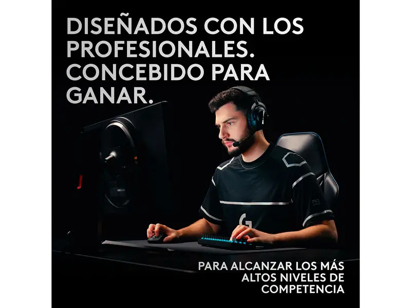 Teclados Gaming Logitech G PRO X60 Lightsspeed Bluetooth Black - Imagen 3