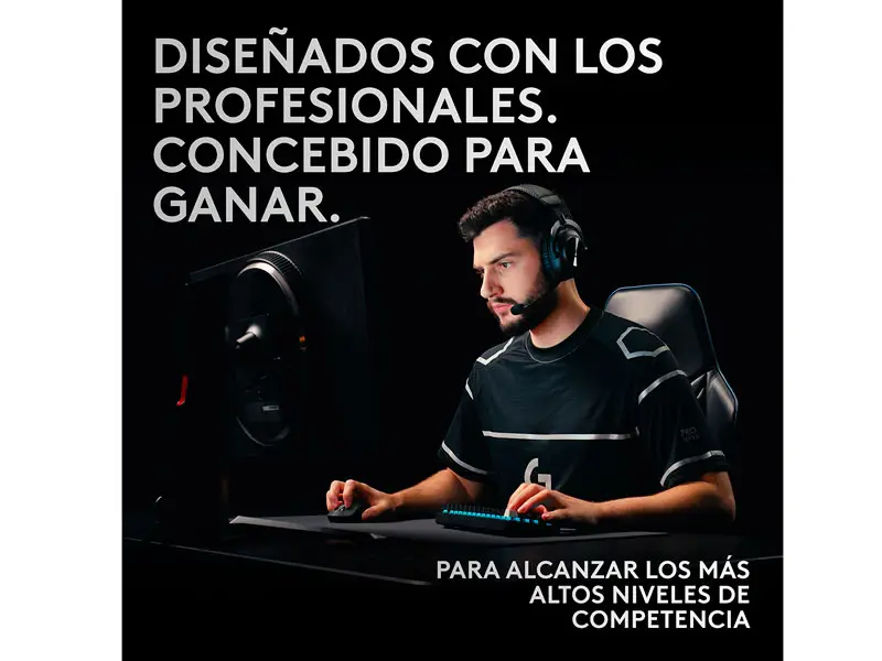 Teclados Gaming Logitech G PRO X60 Lightsspeed Bluetooth White - Imagen 3