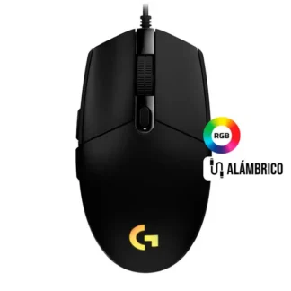 Mouse Gaming Logitech G G203 Lightsync Black