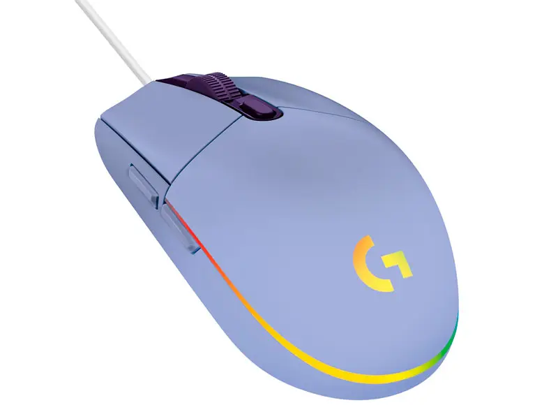 Mouse Gaming Logitech G G203 Lightsync Lilac - Imagen 2