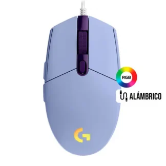 Mouse Gaming Logitech G G203 Lightsync Lilac