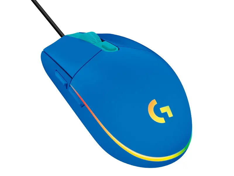 Mouse Gaming Logitech G G203 Lightsync Blue - Imagen 2
