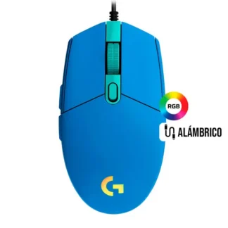 Mouse Gaming Logitech G G203 Lightsync Blue