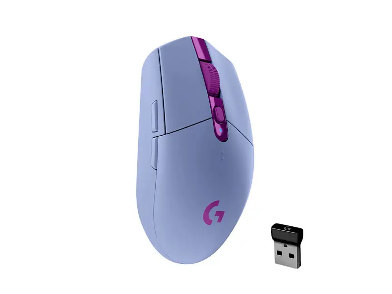 Mouse Gaming Logitech G G305 Lightspeed Wireless Lilac - Imagen 3
