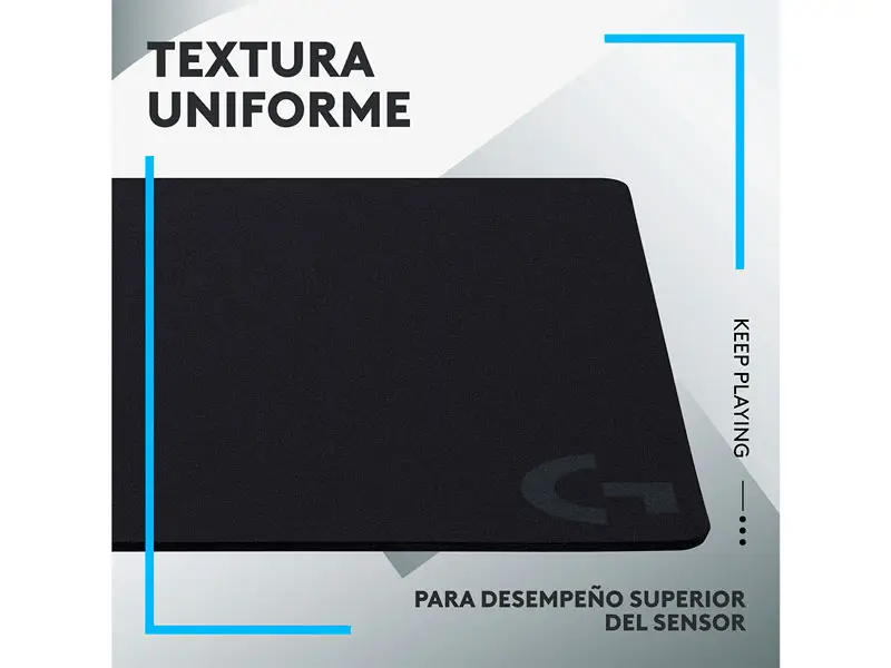 Mouse Pad Gaming Logitech G G440 Hard Medium 340x280x3 mm Black - Imagen 3