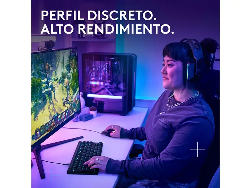Teclados Gaming Logitech G G515 TKL Wired LightSync RGB Black - Imagen 3