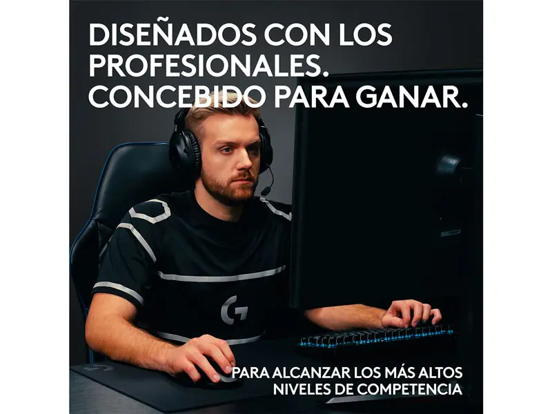 Teclados Gaming Logitech G PRO X TKL Lightspeed USB Black - Imagen 2