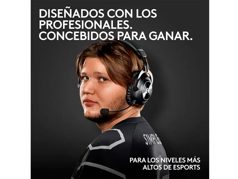 Auricular Gaming Logitech G PRO X 2 Wireless Lightspeed BT3.5 mm Black - Imagen 3