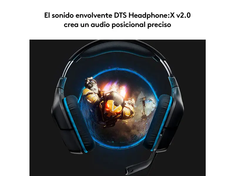 Auricular Gaming Logitech G G432 7.1 Surround - Imagen 3