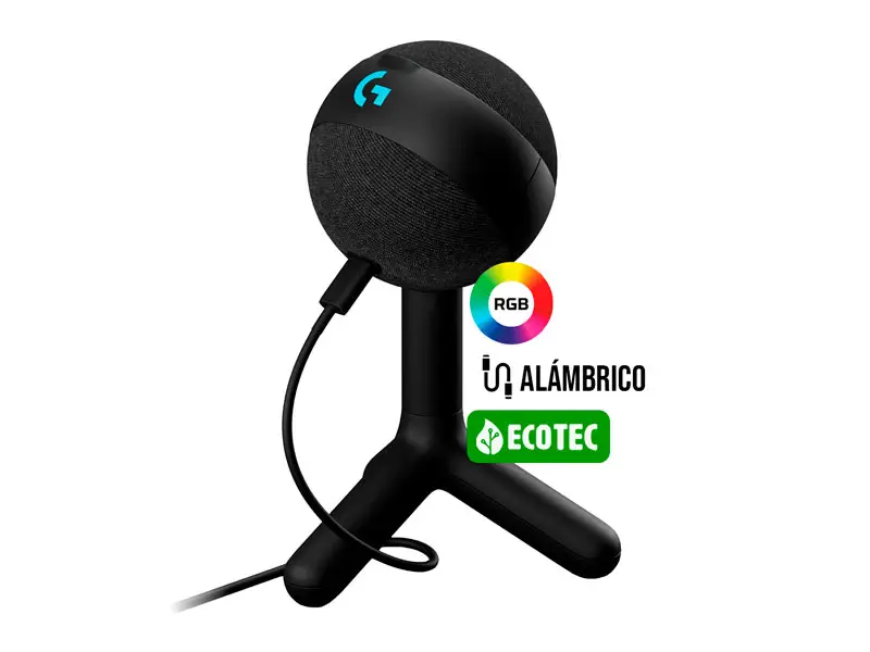 Microfono Logitech G Yeti ORB Black