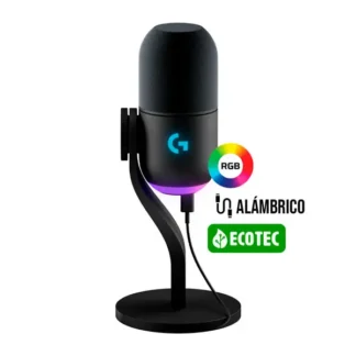 Microfono Logitech G Yeti GX Black