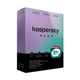 Antivirus Kaspersky Plus 2 X1 Dispositivos x 12 Meses