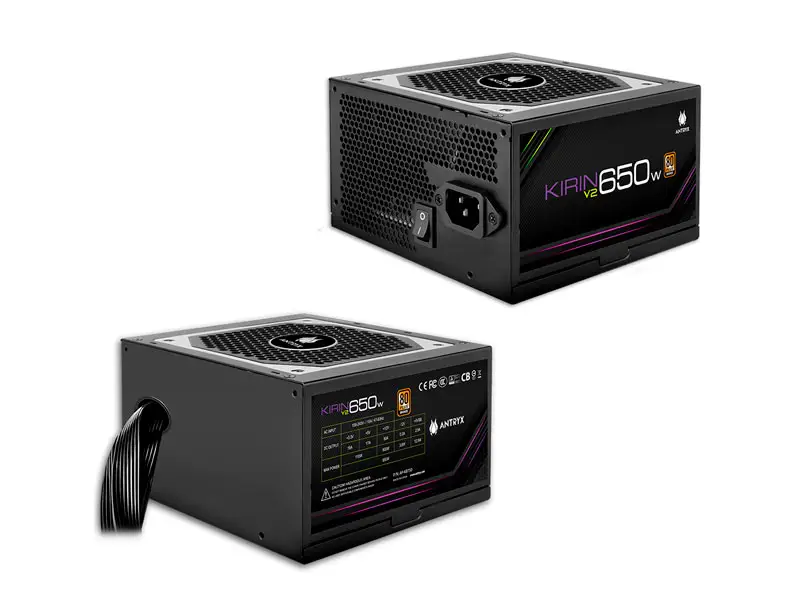 Fuente Antryx 650W Kirin V2 80 Plus Bronze - Imagen 2