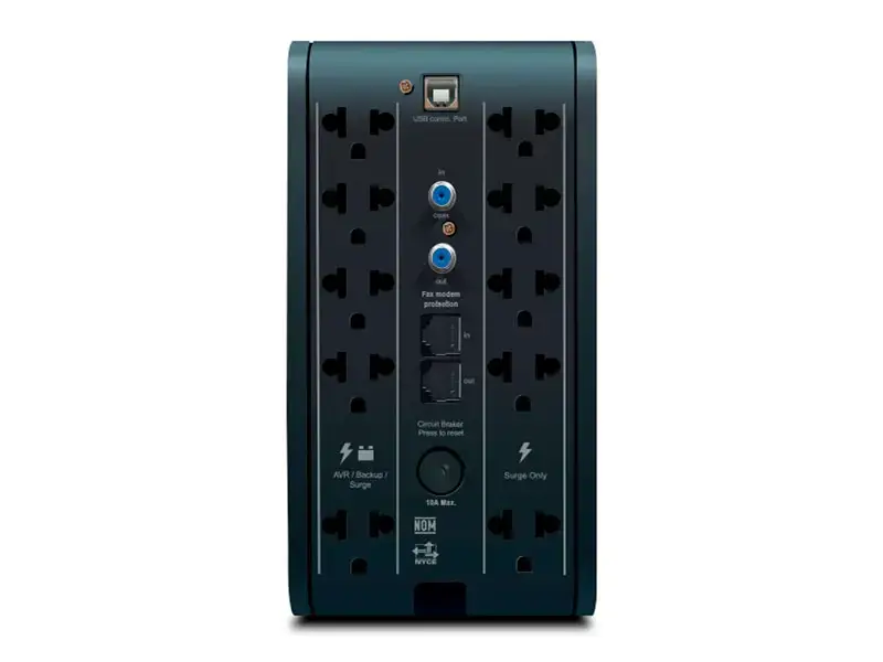 UPS CDP 1000VA (500w) R-SMART1010i Interactivo 220v 10 tomas. - Imagen 2