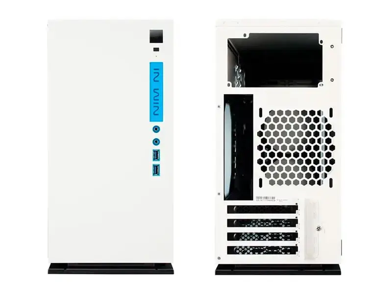 Case In Win 301 Mini Tower Vidrio Templado White - Imagen 2