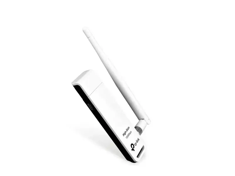 Adaptador USB Wi-Fi 4 TP-Link TL-WN722N N150 Antena 4 dBi - Imagen 2