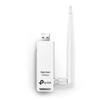 Adaptador USB Wi-Fi 4 TP-Link TL-WN722N N150 Antena 4 dBi