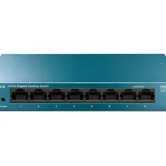 Switch TP-Link 8 Puertos LS108G Gigabit 10/100/1000 Mbps. Metal