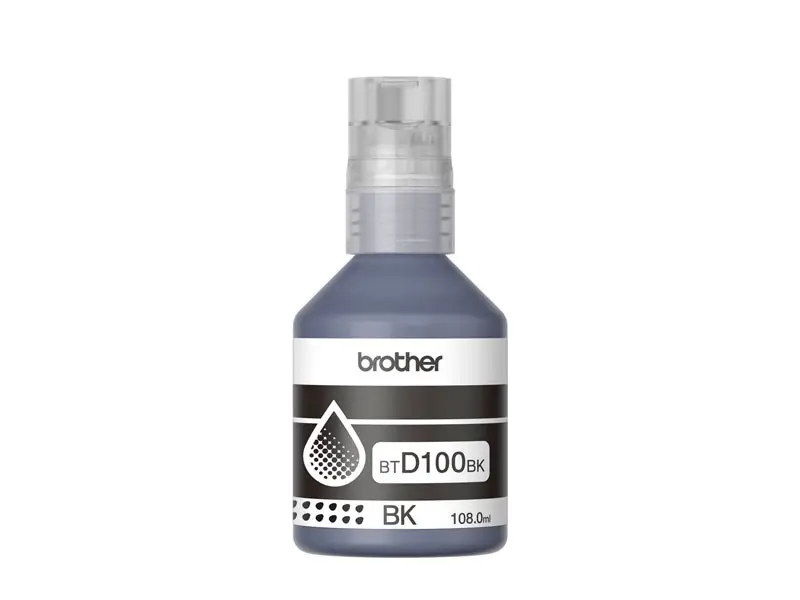 Tinta BROTHER BTD100BK Black DCP-T230 430W 436W - Imagen 2