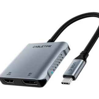 Adaptador USB-C a HDMI USB-C USB CABLETIME CB71G 8K