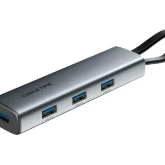 HUB CABLETIME CB21G USB-C a 4 USB-A 3.0 Macbook Pro
