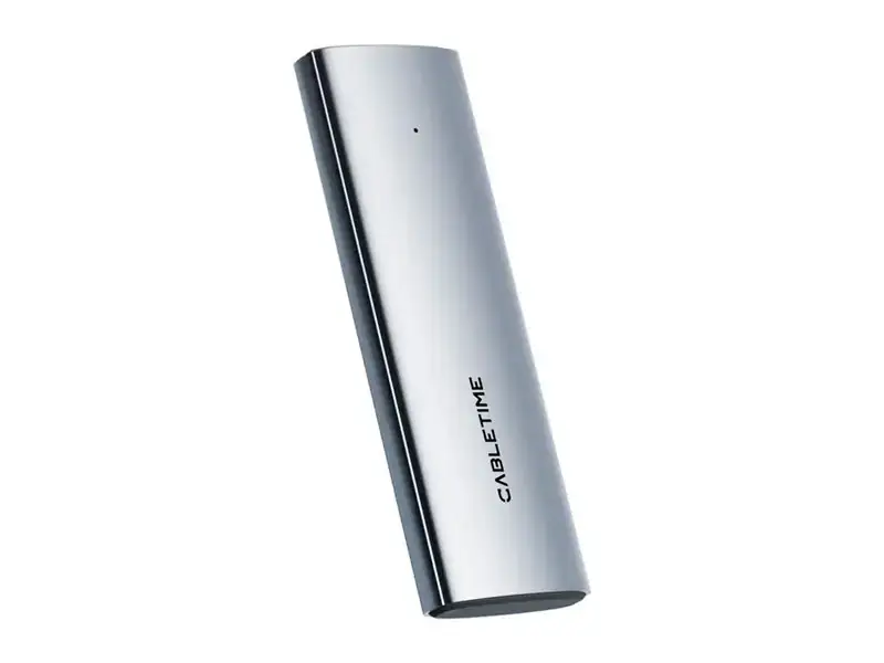 Case CABLETIME CB32G para SSD M.2 Sata SSD NVMe PCle USB-C