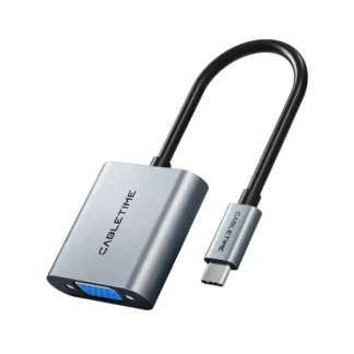 Adaptador USB-C a VGA CABLETIME CP17A 1080P 60Hz