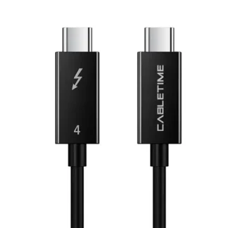 Cable Thunderbolt 4 a Thunderbolt 4 0.50mt CABLETIME CT40E 100W