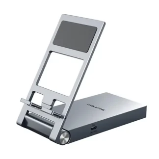 Soporte para celular/Tablet CABLETIME HUB USB-C 8 en 1 SD/HDMI/SD/AUDIO/PD 100W CB04G