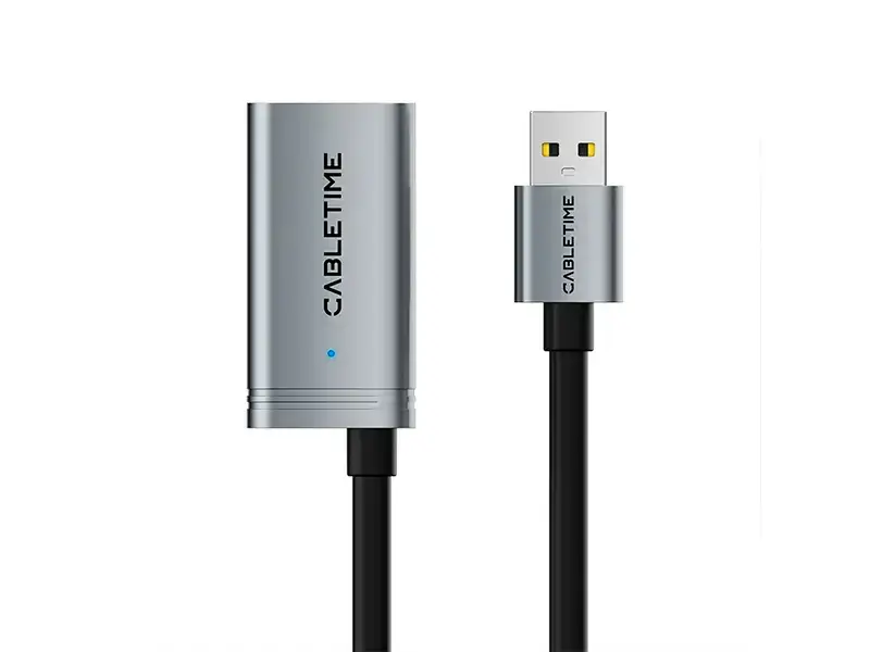 Cable Extension USB 5mts CABLETIME CA19P 5Gbps