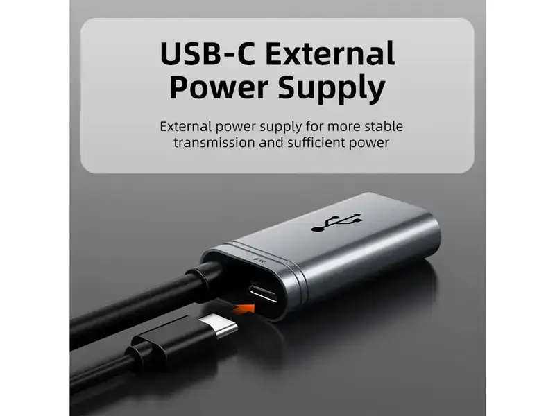 Cable Extension USB 10mts CABLETIME CA19S USB-C Hembra 5Gbps - Imagen 2