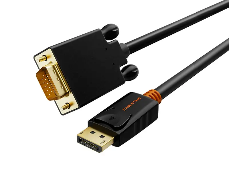 Cable DisplayPort a VGA1.8mts CABLETIME CD35N