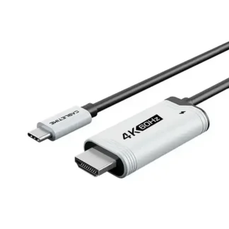 Cable USB-C a HDMI 2mts CABLETIME CC17L PD100W 4K 60Hz P/Nintendo