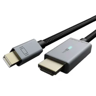 Cable Mini DisplayPort a HDMI 1.8mts CABLETIME CD45K 4K 60Hz