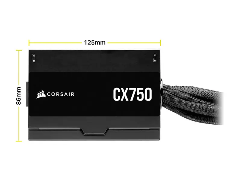 Fuente Corsair 750W CX750 80 Plus Bronze - Imagen 3