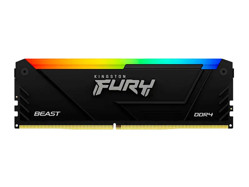 Memoria DDR4 16GB 3200MHz FURY Beast Kingston RGB KF432C16BB2A/16