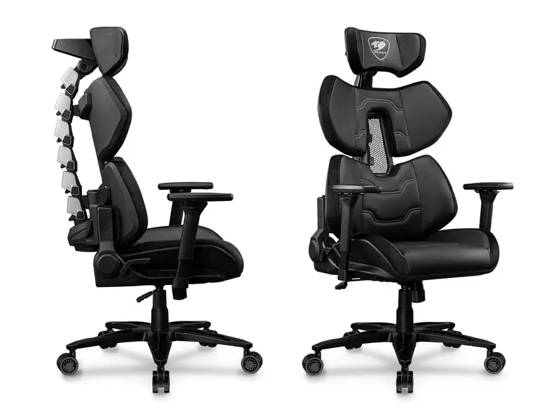 Silla Gaming Cougar Terminator Elite 150 grados 135kg Black - Imagen 2