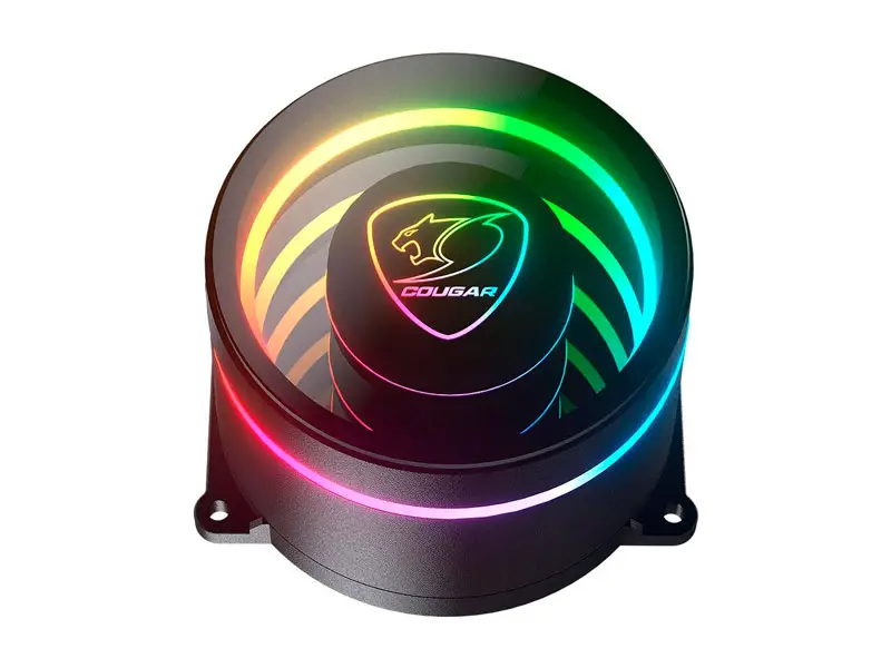 Cooler CPU Cougar 240 ARGB POSEIDON ELITE Refrigeracion Liquido CGR-PSDELRGB-B-240 Black - Imagen 2