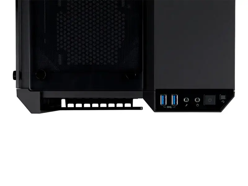 Case Corsair Crystal 280X RGB/Micro-ATX Black - Imagen 3