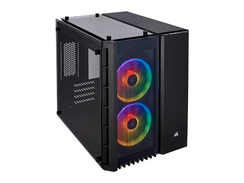 Case Corsair Crystal 280X RGB/Micro-ATX Black