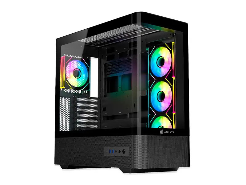 Case Antryx FX 830 infinity ARGB FAN X4 USB-C Black (AC-FX830K)